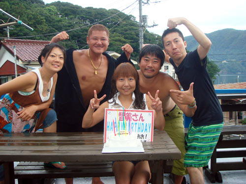 秋野さん＆オーナー藤井＆矢野さんご夫婦＆三戸さん