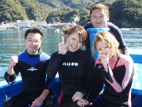 古川さん＆体験Dのちひろちゃん＆あんなちゃん＆オーナー藤井