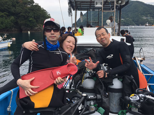 尾崎さんご夫婦＆押之見さん
