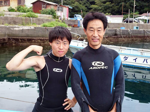 田中さん親子