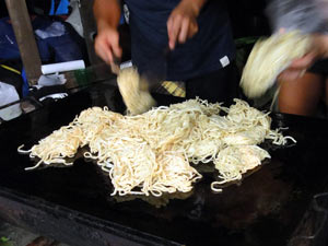 特注の極太麺