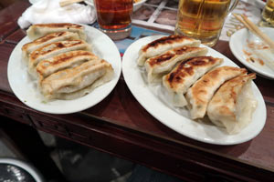 大きめの焼き餃子