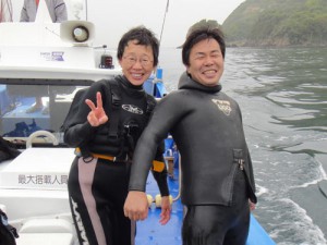 井上さんとガイド神崎