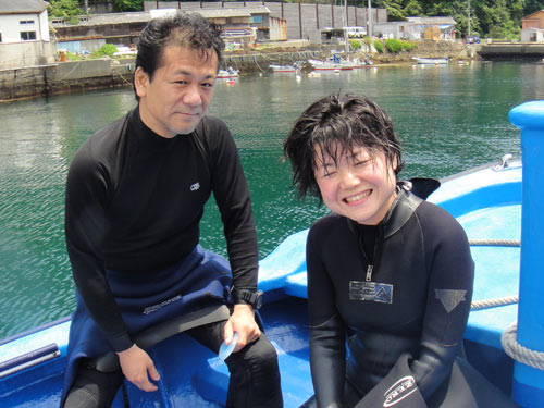 初田子の安岡さん、白沢さん