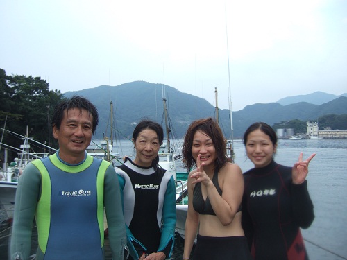 湯浅さんご夫婦＆ななえちゃん＆山中さん