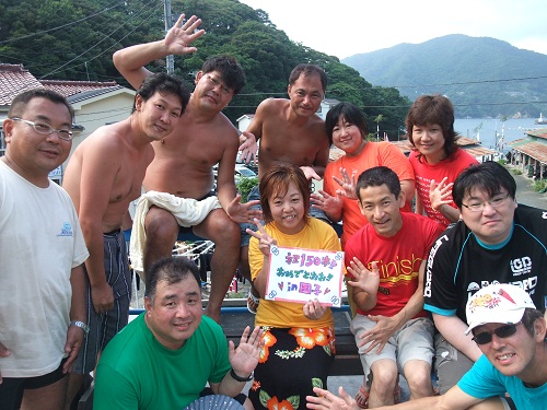 祝150本記念のハルちゃん＆お祝いかけつけ隊