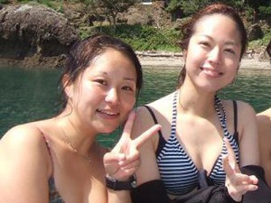 付き添いＤの橋爪さん＆体験Ｄのミライちゃん