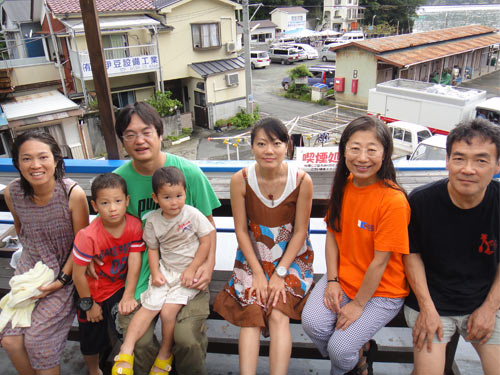 町田さんご家族＆秋野さん＆中山さんご夫婦