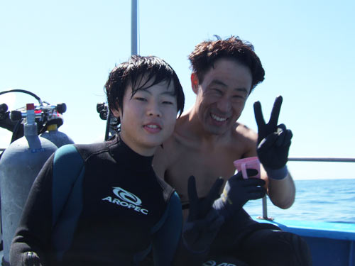 田中さん親子