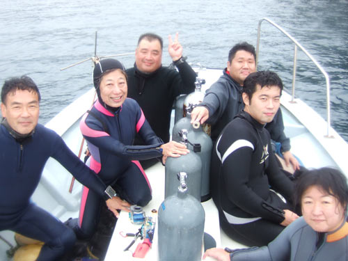 中山さんご夫婦＆内藤さん＆井出さん＆勇さん＆外波さん