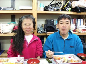 ランチ中～中山さんご夫婦