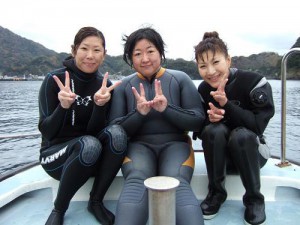 杉山さん＆外波さん＆ガイド美和ちゃん