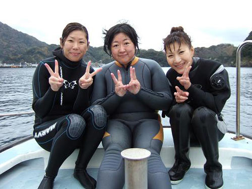 杉山さん＆外波さん＆ガイド美和ちゃん