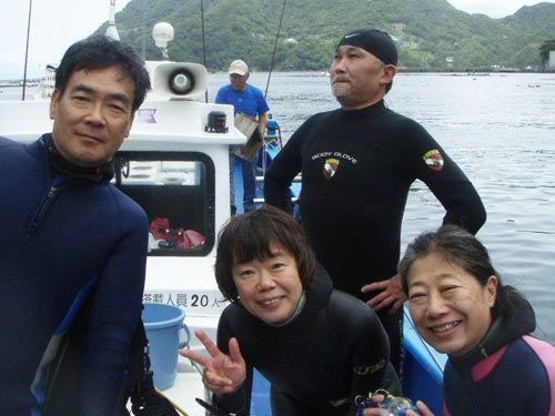中山さんご夫婦、西部さん、中村さん