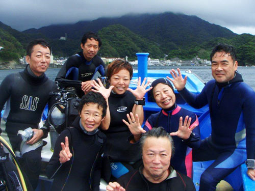 櫻井さん、中川さん、井上さん、鈴木さん、永井さん、中山さんご夫婦