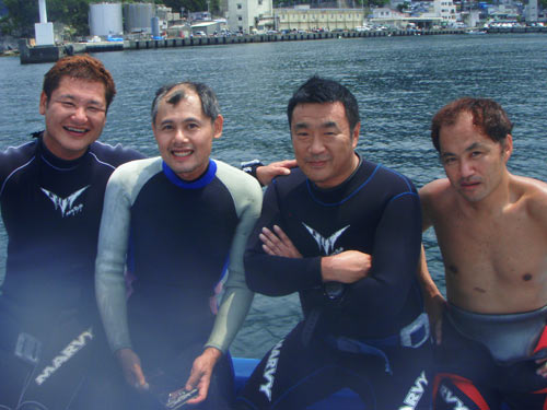ガイド藤井、鈴木さん、中野さん、宮沢さん