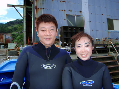 田子2日目の齊藤さんご夫婦