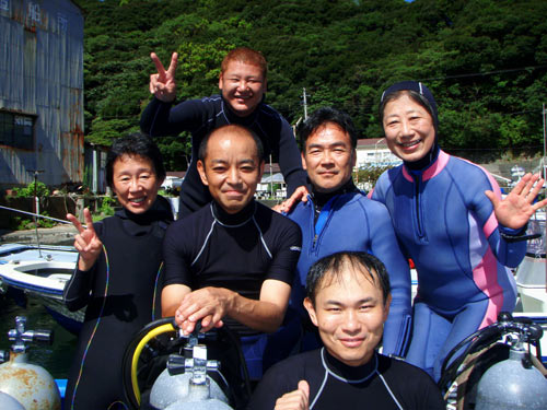井上さん、車田さん、中山さんご夫婦、加藤さん
