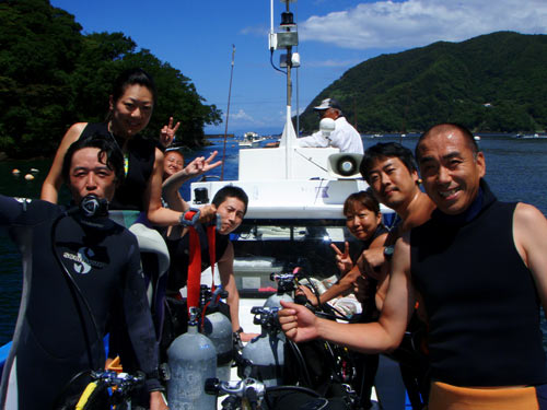 藤巻さん、秋野さん、三戸さん、矢野さんご夫婦、長崎さん