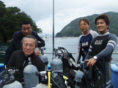 永井さん、中野さん、杠（ゆずりは）さんご夫婦