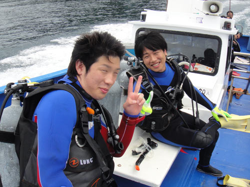 研修生のユウリ＆浅賀さん
