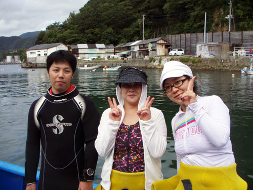 栗田さん＆初鹿野さん親子