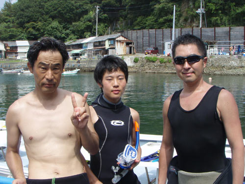 田中さん親子＆遠山さん
