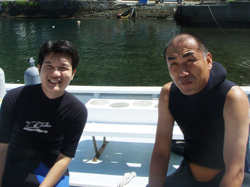 磯貝（父）さん＆長崎さん