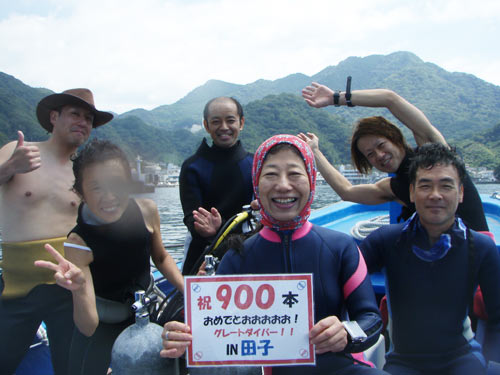 高木さん＆井上さん＆車田さん＆900本の志保ちゃん＆望月さん＆マーくん