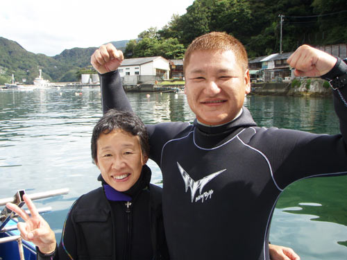 神奈川の井上さん＆ガイド藤井