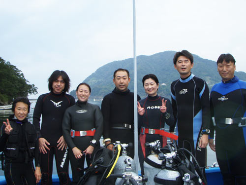 井上さん＆田所さん＆真板さん＆富田さんご夫婦＆中川さん＆小山さん
