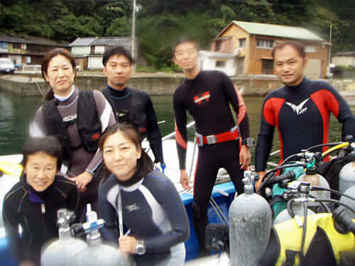 井上（礼）さん＆野中さんご夫婦＆鎌田さん＆井上（真）さん＆宮沢さん