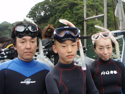 青柳さんご家族