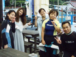 薩美さん＆濱窪さん親子＆鈴木さん＆スタッフKZ