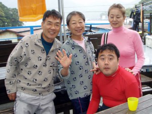 中山さんご夫婦＆寺門さん親子