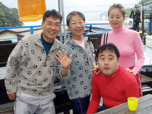 中山さんご夫婦＆寺門さん親子