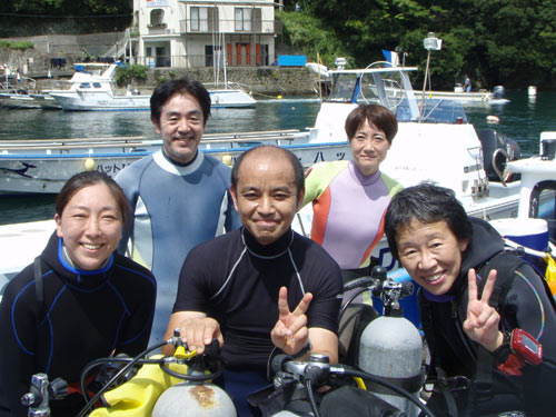 鎌田さん＆早船さんご夫婦＆車田さん＆井上さん