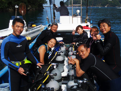 伊藤さん＆神崎さん＆オーナー藤井＆広瀬さん＆矢野さん夫婦＆車田さん