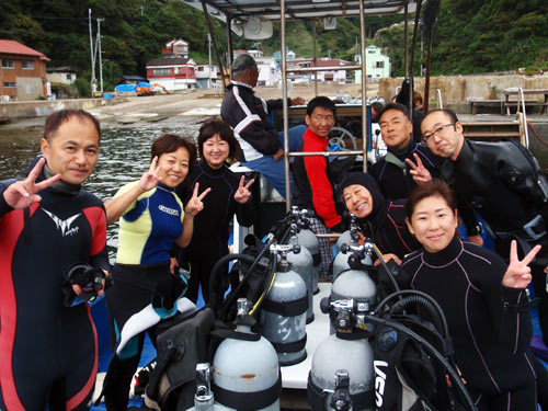 宮沢さん＆鈴木さん＆外波さん＆中山さんご夫婦＆杉山さん＆孝橋さん