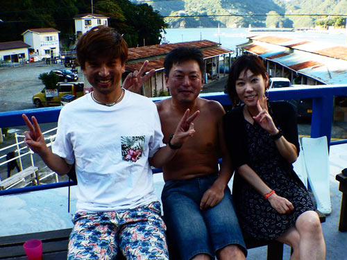 チロルさんご夫婦＆佐藤さん