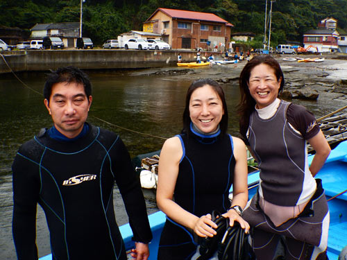 野中さんご夫婦＆鎌田さん