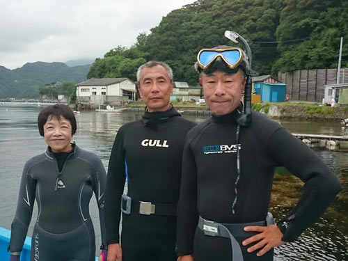 渡部さんご夫婦＆力石さん