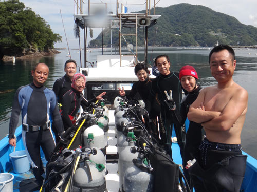 車田さん＆中山さんご夫婦＆小林さんご夫婦＆森さん＆遠藤さん
