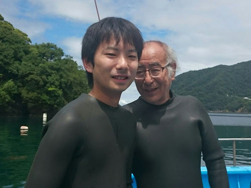 杉内さん親子