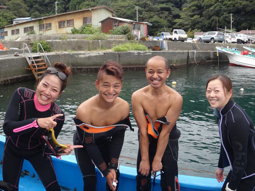 阿部さん＆ガイド翼＆車田さん＆広瀬さん