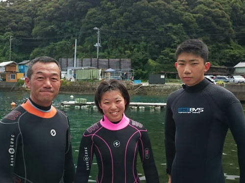 庭本さん親子