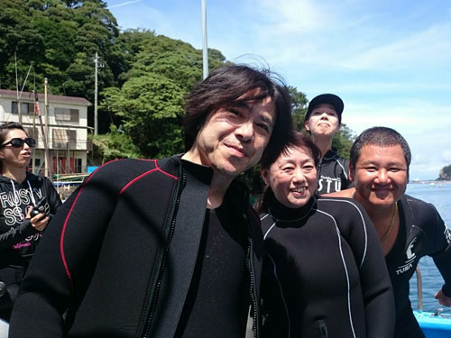田所さん＆真板さん＆オーナー藤井