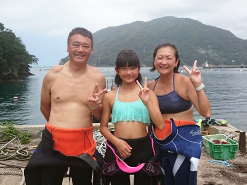 奥田さんご家族