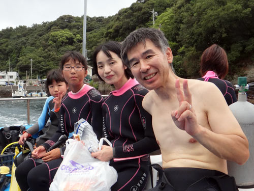 谷黒さん親子