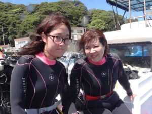 新井さん親子